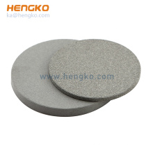 Hengko Hight Quality 316L Edelstahl Sintered Porous Metall Filter Scheibe